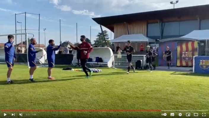 Barça Academy Camp France • Publier 2021 - Entrance