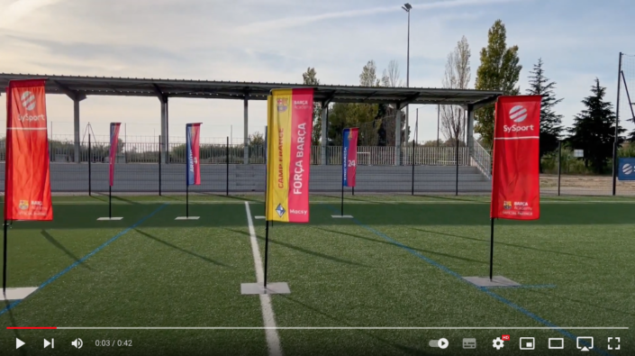 Barça Academy Camp France • Marseille 2022 - Field Preparation